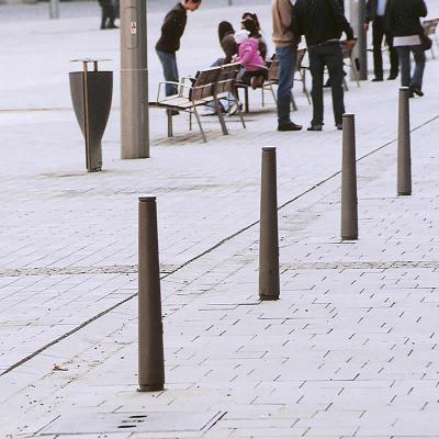 Sidewalk bollards