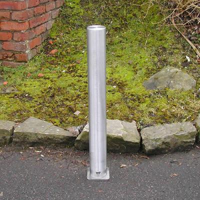 Stainless steel bollard