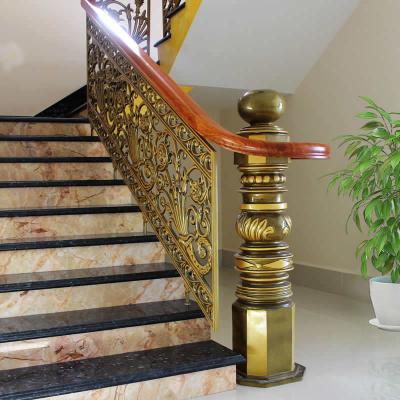 cast aluminum stair railing