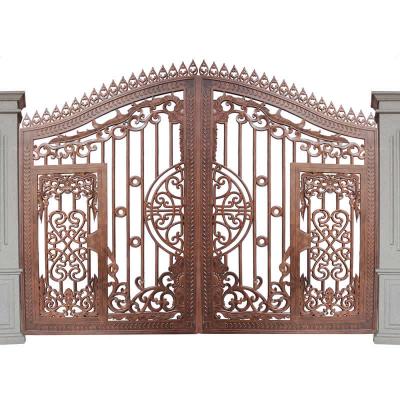 cast aluminum door