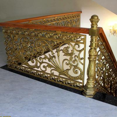 cast aluminum stair railing