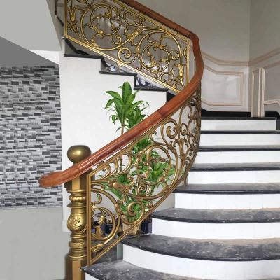 cast aluminum stair railing