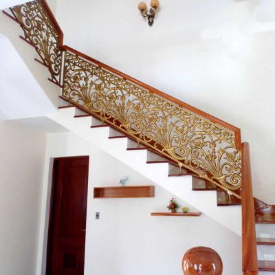 cast aluminum stair railing