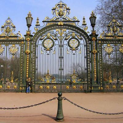 Wrought iron gate