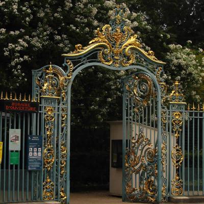 Wrought iron gate