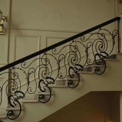 Wrought Iron Spiral Staircase