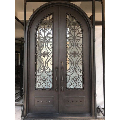 Residential entrance door