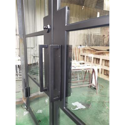 Support Customization Wrought Iron Sliding Door Design French Iron Door Iron Sheet Doors