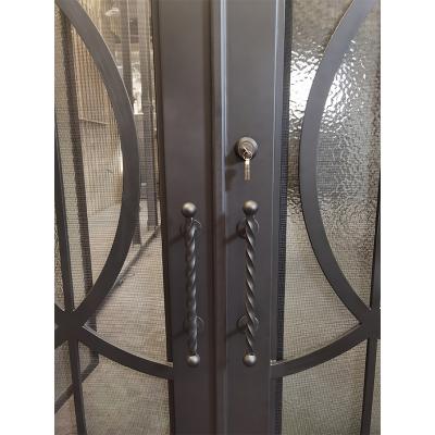 Guaranteed Quality Iron Safety Door Iron Door Wrought Wrought Iron French Doors