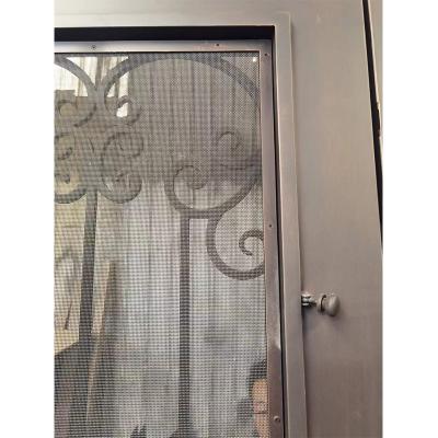 Retro dual entrance iron door