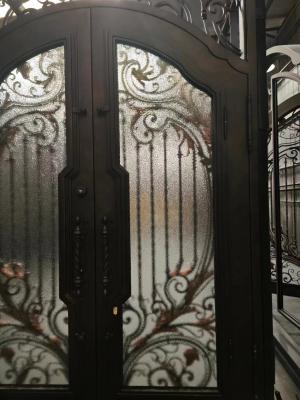 Wrought Iron Entry Door