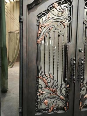 Wrought Iron Entry Door