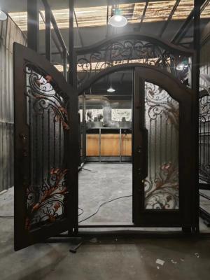 Wrought Iron Entry Door