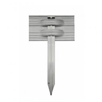 The cheapest and most flexible black aluminium edge in China 4.8x100mm