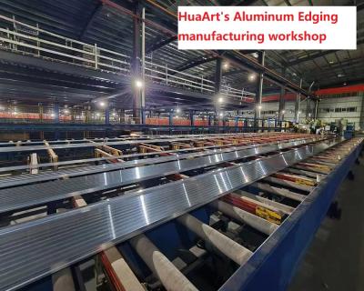 The cheapest and most flexible black aluminium edge in China 4.8x100mm