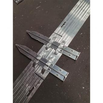 High Quality 6063-T6 3.2x100x2440mm Garden Aluminum Landscape Edging